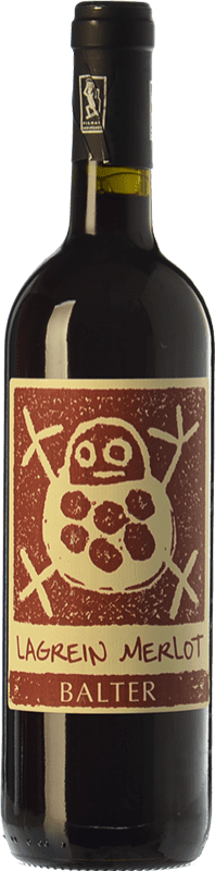 19,95 € Free Shipping | Red wine Balter Lagrein-Merlot I.G.T. Vallagarina Trentino Italy Merlot, Lagrein Bottle 75 cl
