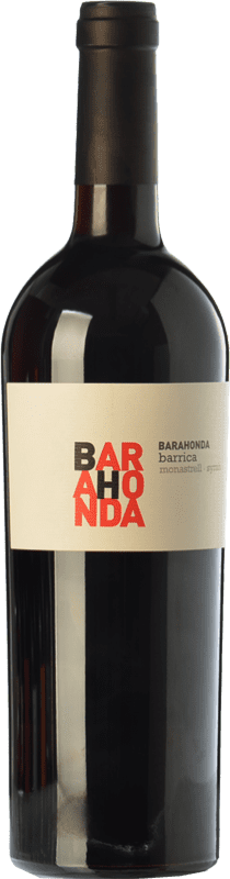 12,95 € Kostenloser Versand | Rotwein Barahonda Barrica Jung D.O. Yecla Region von Murcia Spanien Syrah, Monastrell Flasche 75 cl
