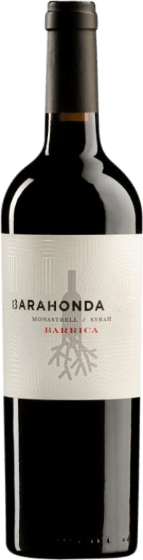 10,95 € Spedizione Gratuita | Vino Rosso Barahonda Botte D.O. Yecla Regione di Murcia Spagna Syrah, Monastrell Bottiglia 75 cl