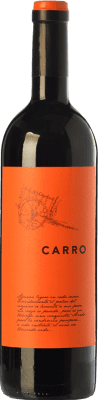 6,95 € Spedizione Gratuita | Vino rosso Barahonda Carro Giovane D.O. Yecla Regione di Murcia Spagna Tempranillo, Merlot, Syrah, Monastrell Bottiglia 75 cl