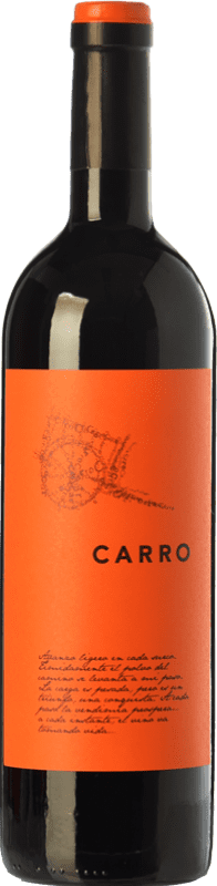 5,95 € Free Shipping | Red wine Barahonda Carro Young D.O. Yecla Region of Murcia Spain Tempranillo, Merlot, Syrah, Monastrell Bottle 75 cl