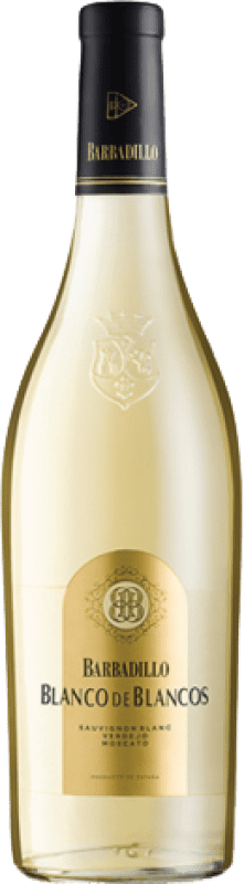 7,95 € Envoi gratuit | Vin blanc Barbadillo Blanco de Blancos Espagne Muscat, Verdejo, Sauvignon Blanc Bouteille 75 cl