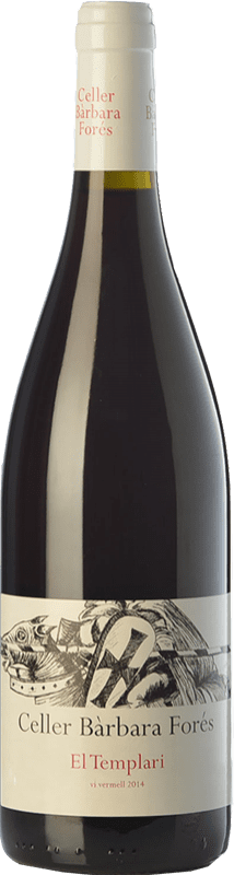 14,95 € Free Shipping | Red wine Bàrbara Forés El Templari Aged D.O. Terra Alta Catalonia Spain Grenache, Morenillo Bottle 75 cl