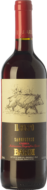 12,95 € Free Shipping | Red Wine Barbi Il Ruspo I.G.T. Umbria Umbria Italy Sangiovese 75 cl