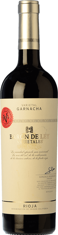 16,95 € Envoi gratuit | Vin rouge Barón de Ley Varietales Jeune D.O.Ca. Rioja La Rioja Espagne Grenache Bouteille 75 cl