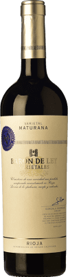 17,95 € 免费送货 | 红酒 Barón de Ley Varietales 年轻的 D.O.Ca. Rioja 拉里奥哈 西班牙 Maturana Tinta 瓶子 75 cl
