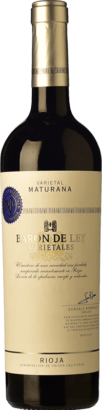 17,95 € Envío gratis | Vino tinto Barón de Ley Varietales Joven D.O.Ca. Rioja La Rioja España Maturana Tinta Botella 75 cl
