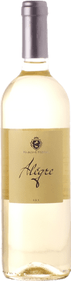 11,95 € Envoi gratuit | Vin blanc Barone Sergio Alègre I.G.T. Terre Siciliane Sicile Italie Grillo Bouteille 75 cl