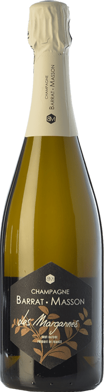 58,95 € Envio grátis | Espumante branco Barrat Masson Les Margannes Brut Nature A.O.C. Champagne Champagne França Chardonnay Garrafa 75 cl