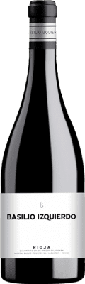 77,95 € Free Shipping | Red wine Basilio Izquierdo B de Basilio Aged D.O.Ca. Rioja The Rioja Spain Tempranillo, Grenache, Graciano Bottle 75 cl