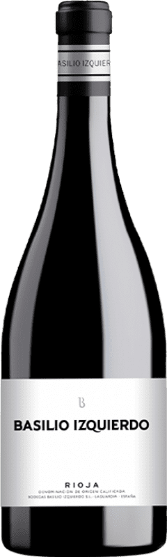 36,95 € Free Shipping | Red wine Basilio Izquierdo B de Basilio Aged D.O.Ca. Rioja The Rioja Spain Tempranillo, Grenache, Graciano Bottle 75 cl