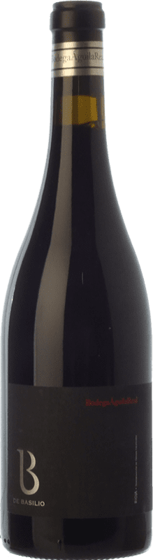 38,95 € Envio grátis | Vinho tinto Basilio Izquierdo B de Basilio Crianza D.O.Ca. Rioja La Rioja Espanha Tempranillo, Grenache, Graciano Garrafa 75 cl