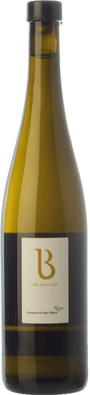41,95 € Envío gratis | Vino blanco Basilio Izquierdo B de Basilio Crianza D.O.Ca. Rioja La Rioja España Viura, Garnacha Blanca Botella 75 cl