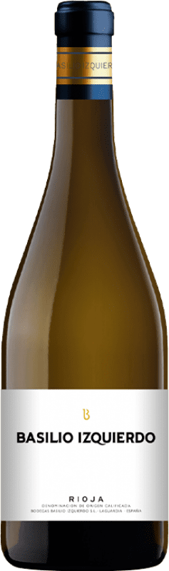 77,95 € Spedizione Gratuita | Vino bianco Basilio Izquierdo B de Basilio Crianza D.O.Ca. Rioja La Rioja Spagna Viura, Grenache Bianca Bottiglia 75 cl