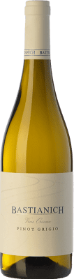 18,95 € Free Shipping | White wine Bastianich Pinot Grigio D.O.C. Colli Orientali del Friuli Friuli-Venezia Giulia Italy Pinot Grey Bottle 75 cl