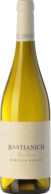 17,95 € 免费送货 | 白酒 Bastianich D.O.C. Colli Orientali del Friuli 弗留利 - 威尼斯朱利亚 意大利 Ribolla Gialla 瓶子 75 cl