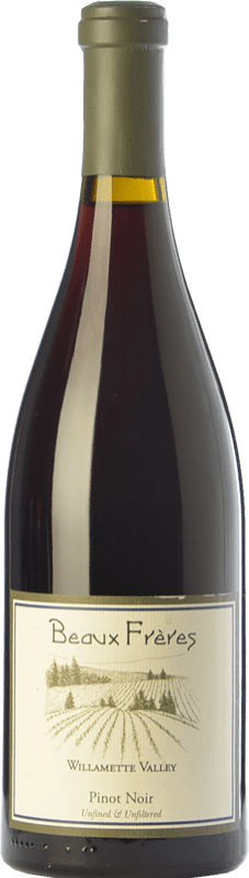 85,95 € Free Shipping | Red wine Beaux Freres Aged I.G. Willamette Valley Oregon United States Pinot Black Bottle 75 cl