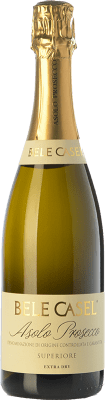 15,95 € Бесплатная доставка | Белое игристое Bele Casel Экстра сухой D.O.C.G. Asolo Prosecco Венето Италия Glera бутылка 75 cl