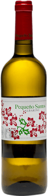 10,95 € Envío gratis | Vino Blanco Benito Santos Pequeño Santos D.O. Rías Baixas Galicia España Albariño 75 cl