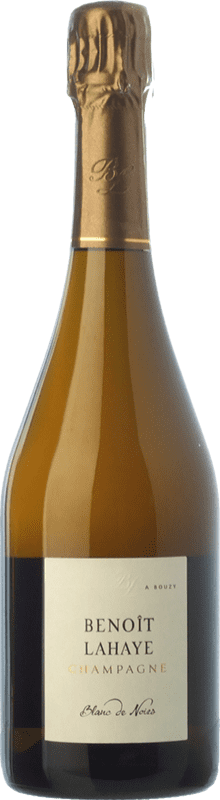 115,95 € Envio grátis | Espumante branco Benoît Lahaye Blanc de Noirs Prestige Brut Reserva A.O.C. Champagne Champagne França Pinot Preto Garrafa 75 cl