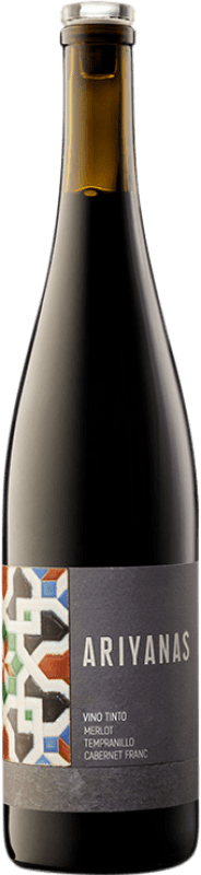 25,95 € Free Shipping | Red wine Bentomiz Ariyanas Young D.O. Sierras de Málaga Andalusia Spain Tempranillo, Petit Verdot, Romé Bottle 75 cl