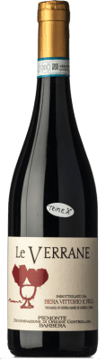 18,95 € Kostenloser Versand | Rotwein Bera Le Verrane D.O.C. Monferrato Piemont Italien Barbera Flasche 75 cl