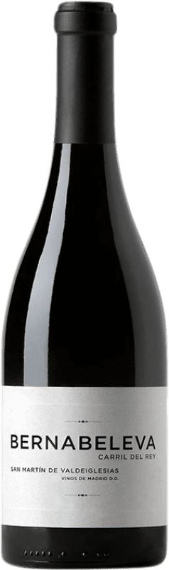42,95 € Free Shipping | Red wine Bernabeleva Carril del Rey Aged D.O. Vinos de Madrid Madrid's community Spain Grenache Bottle 75 cl