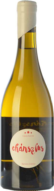32,95 € 免费送货 | 白葡萄酒 Bernardo Estévez Chánselus Castas Brancas Crianza — 陈酿 D.O. Ribeiro 加利西亚 西班牙 Godello — 戈德略, Albillo — 阿尔比略, Loureiro — 卢雷罗, Verdejo — 维德霍, Treixadura — 特雷哈杜拉, Lado — 拉多 瓶装 75 cl