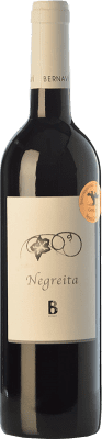 15,95 € Kostenloser Versand | Rotwein Bernaví Negreita Alterung Spanien Montepulciano, Morenillo Flasche 75 cl