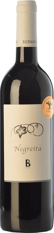 15,95 € Free Shipping | Red Wine Bernaví Negreita Crianza — Aged Spain Montepulciano, Morenillo Bottle 75 cl