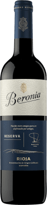 19,95 € 送料無料 | 赤ワイン Beronia レセルバ D.O.Ca. Rioja ラ・リオハ スペイン Tempranillo — テンプラニーリョ, Graciano — グラシアーノ, Mazuelo — マスエロ 75 cl