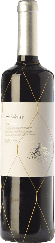 14,95 € Free Shipping | Red Wine Beroz Family Reserve D.O. Somontano Aragon Spain Tempranillo, Merlot, Syrah — Shiraz, Cabernet Sauvignon 75 cl