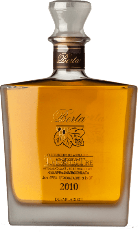178,95 € Envoi gratuit | Grappa Berta Tre Soli Tre I.G.T. Grappa Piemontese Piémont Italie 70 cl