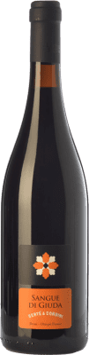 11,95 € Kostenloser Versand | Süßwein Bertè & Cordini Sangue di Giuda D.O.C. Oltrepò Pavese Lombardei Italien Barbera, Croatina, Rara, Ughetta Flasche 75 cl