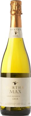 35,95 € Envoi gratuit | Vin Mousseux Blanc Bertha Max Grande Réserve D.O. Cava Catalogne Espagne Pinot Noir, Macabeo, Xarel·lo, Chardonnay Bouteille 75 cl