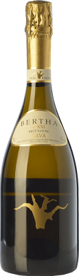 33,95 € Бесплатная доставка | Белое игристое Bertha Siglo XXI Гранд Резерв D.O. Cava Каталония Испания Macabeo, Xarel·lo, Chardonnay, Parellada бутылка 75 cl