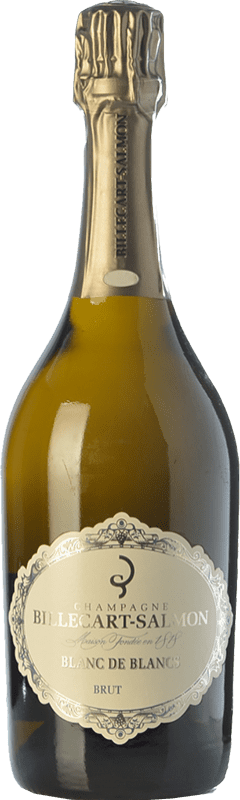 95,95 € Kostenloser Versand | Weißer Sekt Billecart-Salmon Blanc de Blancs Vintage Reserve A.O.C. Champagne Champagner Frankreich Chardonnay Flasche 75 cl