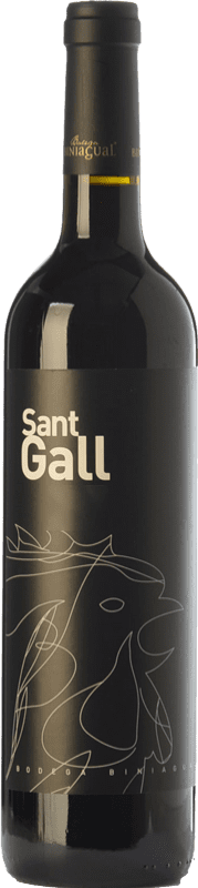 14,95 € Envoi gratuit | Vin Rouge Biniagual Sant Gall Crianza D.O. Binissalem Îles Baléares Espagne Syrah, Cabernet Sauvignon, Mantonegro Bouteille 75 cl