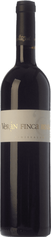26,95 € Free Shipping | Red wine Biniagual Verán Aged D.O. Binissalem Balearic Islands Spain Syrah, Cabernet Sauvignon, Mantonegro Bottle 75 cl