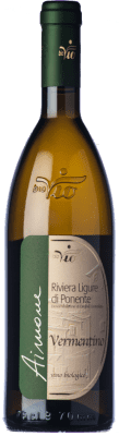 13,95 € Free Shipping | White wine BioVio Aimone D.O.C. Riviera Ligure di Ponente Liguria Italy Vermentino Bottle 75 cl
