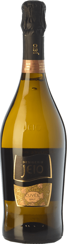 9,95 € Envio grátis | Espumante Branco Bisol Jeio Brut — Bruto Cuvée I.G.T. Vino Spumante di Qualità Itália Chardonnay, Sauvignon, Glera 75 cl