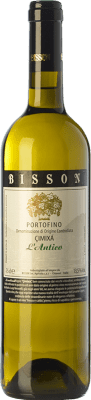 15,95 € Free Shipping | White wine Bisson L'Antico I.G.T. Portofino Liguria Italy Cimixià Bottle 75 cl