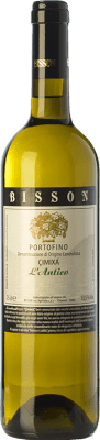 14,95 € Spedizione Gratuita | Vino bianco Bisson L'Antico I.G.T. Portofino Liguria Italia Cimixià Bottiglia 75 cl