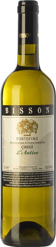 14,95 € Envio grátis | Vinho branco Bisson L'Antico I.G.T. Portofino Liguria Itália Cimixià Garrafa 75 cl