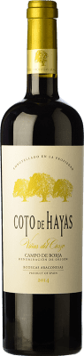 13,95 € Spedizione Gratuita | Vino rosso Bodegas Aragonesas Coto de Hayas Riserva D.O. Campo de Borja Aragona Spagna Tempranillo, Grenache Bottiglia 75 cl