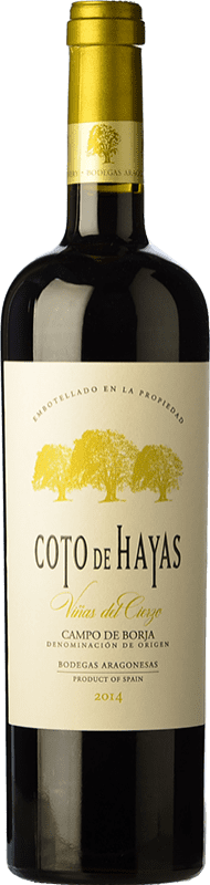 13,95 € Бесплатная доставка | Красное вино Bodegas Aragonesas Coto de Hayas Резерв D.O. Campo de Borja Арагон Испания Tempranillo, Grenache бутылка 75 cl