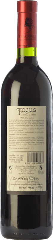 22,95 € Free Shipping | Red wine Bodegas Aragonesas Fagus de Coto de Hayas Selección Especial Crianza D.O. Campo de Borja Aragon Spain Grenache Bottle 75 cl