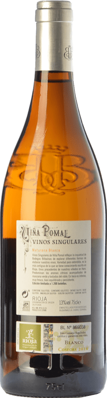 29,95 € Free Shipping | White wine Bodegas Bilbaínas Viña Pomal Crianza D.O.Ca. Rioja The Rioja Spain Maturana White Bottle 75 cl