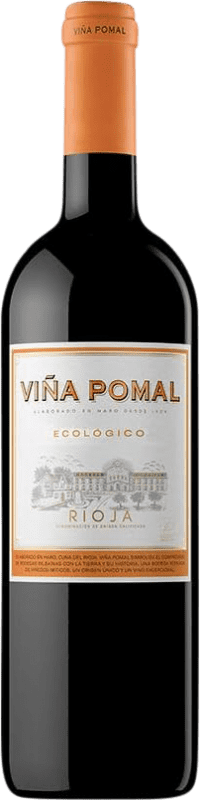 14,95 € Бесплатная доставка | Красное вино Bodegas Bilbaínas Viña Pomal Ecológico Молодой D.O.Ca. Rioja Ла-Риоха Испания Tempranillo бутылка 75 cl