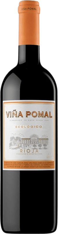 17,95 € Free Shipping | Red wine Bodegas Bilbaínas Viña Pomal Ecológico Young D.O.Ca. Rioja The Rioja Spain Tempranillo Organic Bottle 75 cl